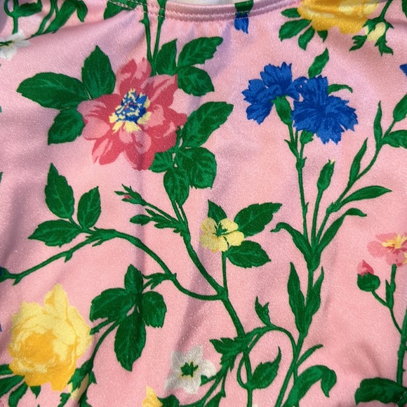 Janie & Jack BNWT, Never worn 2T Girls floral one piece bathing suit - Picture 4 of 5